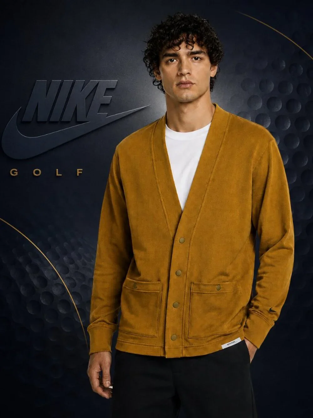 Nike Golf Dri-FIT Standard Issue Cardigan Jacket Sample NWT Men’s Medium